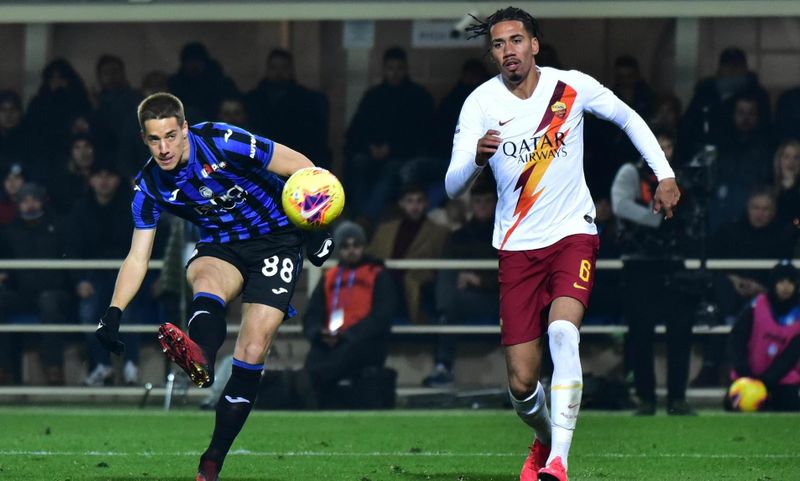 Mario Pasalic  saat melawan AS Roma (dailymail co uk)