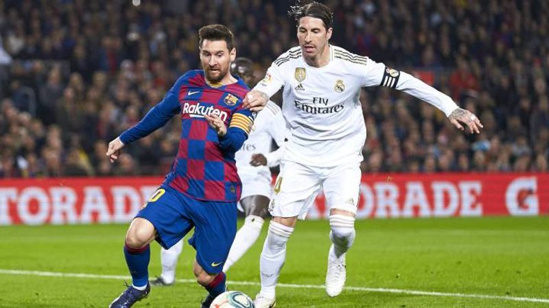 messi berduel dengan ramos (en as com)