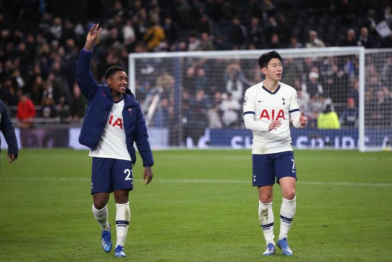 Son Heung min dan Steven Bergwijn (standard co uk)