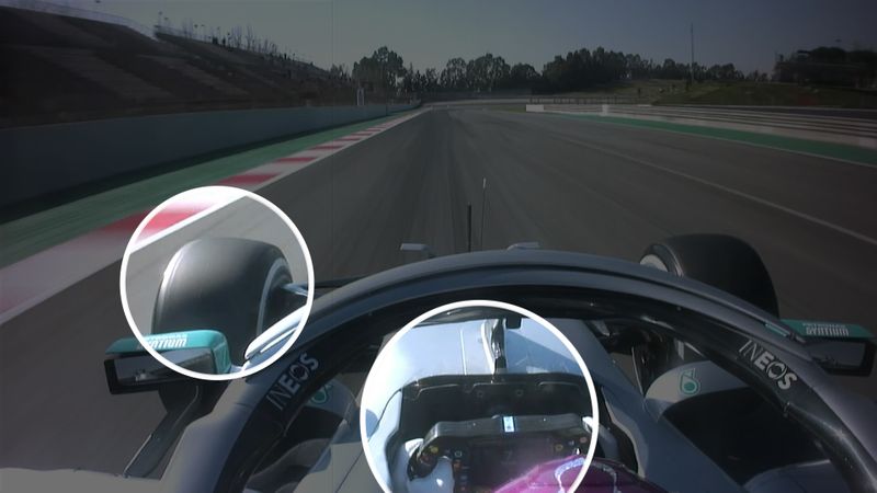 sistem DAS di mercedes (formula1 com)