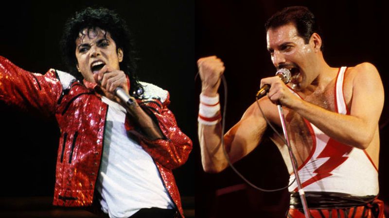 michael jackson dan freddie mercury (biografi com)