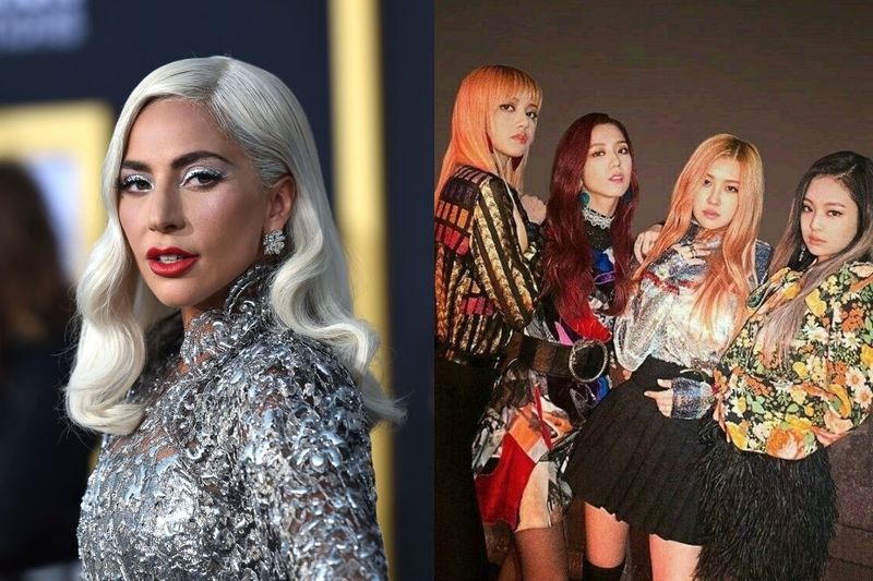 BLACKPINK dan lady gaga (womantalk com)
