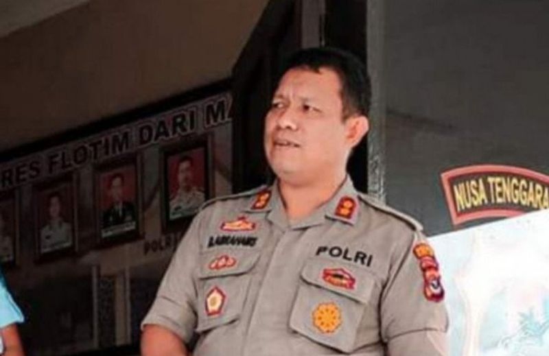 KAPOLRES-FLOTIM-DENY-ABRAHAM