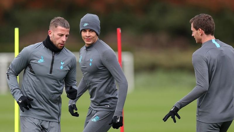 tottenham hotspur berlatih (skysport com)