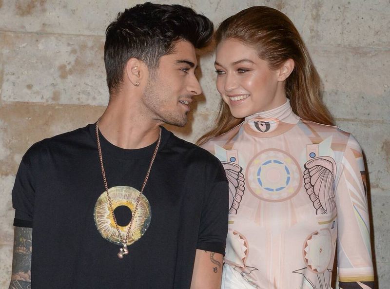 gigi hadid - zayn malik (