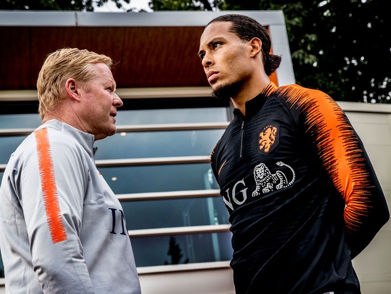 virgil van dijk - ronald koeman (ad nl)
