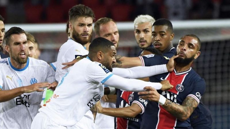 PSG vs marseille (marca com)