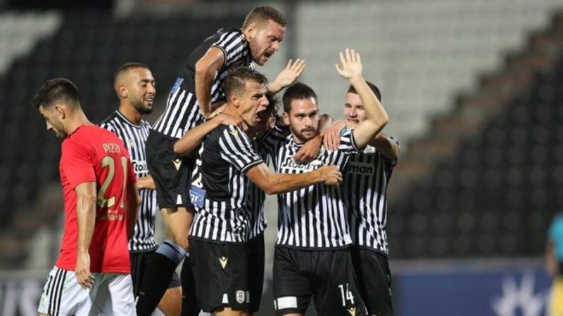 PAOK vs Benfica (ar marca com)