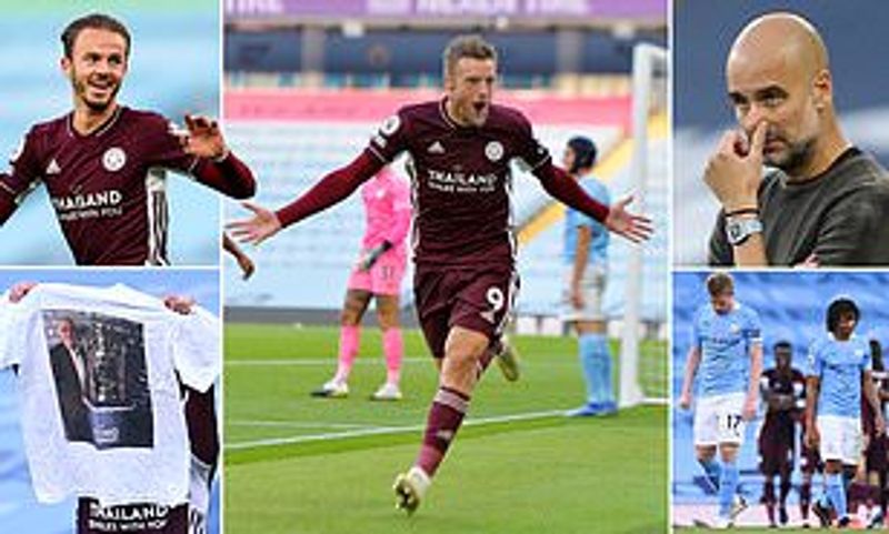 Manchester City vs leicester (dailymail)
