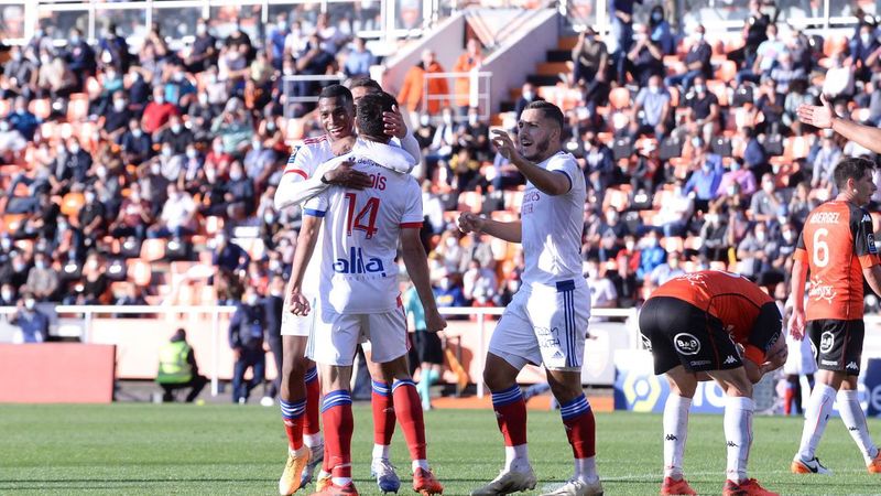 Lorient vs lyon (beinsports com)