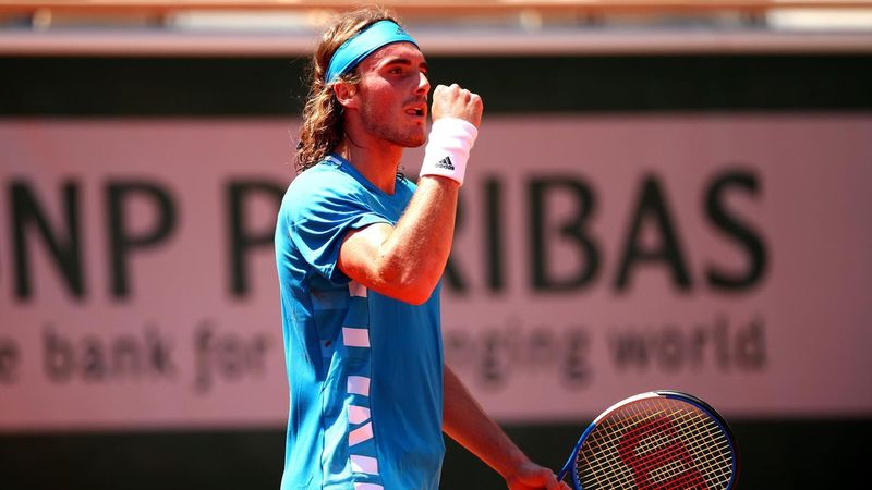stefanos tsitsipas (eurosport)