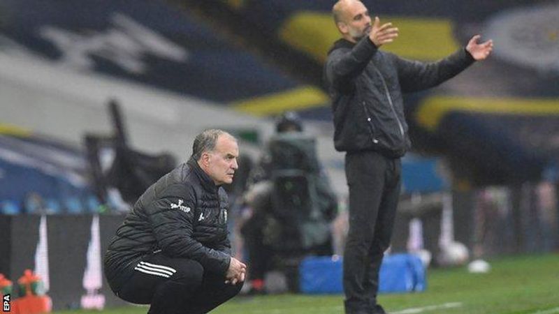 Pep Guardiola (kanan) bbc