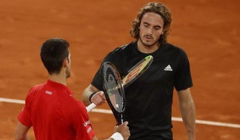 Novak Djokovic dan Tsitsipas