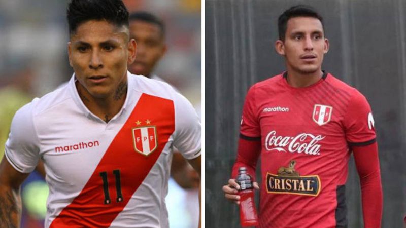 Raul Ruidiaz dan Alex Valera