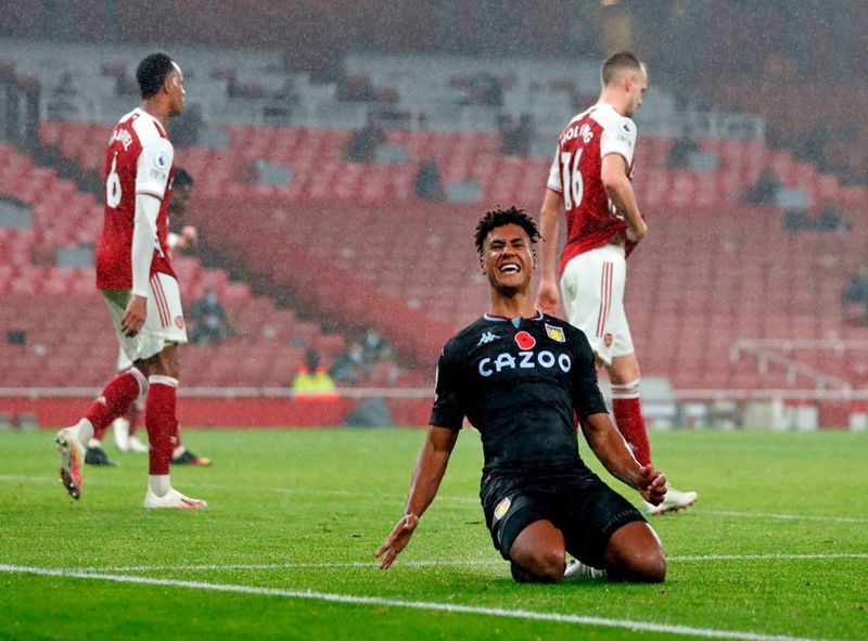 arsenal vs aston villa (independent)