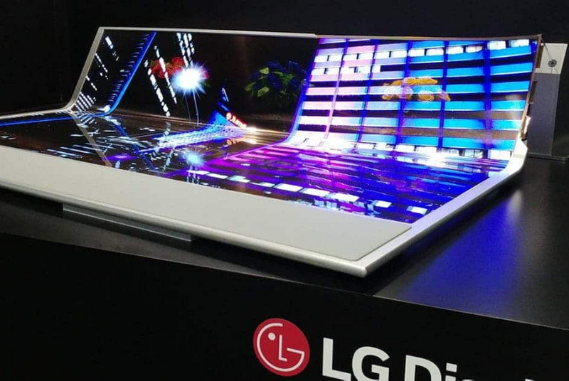 LG laptop layar gulung