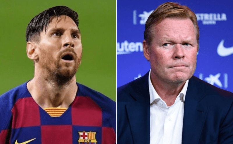 messi dan koeman