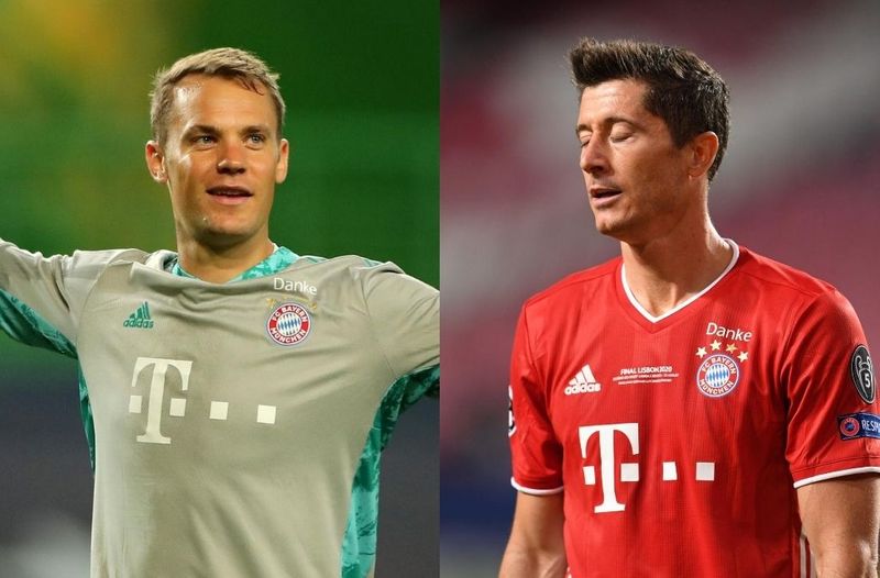 Manuel Neuer dan Robert Lewandowski (acefootball com)