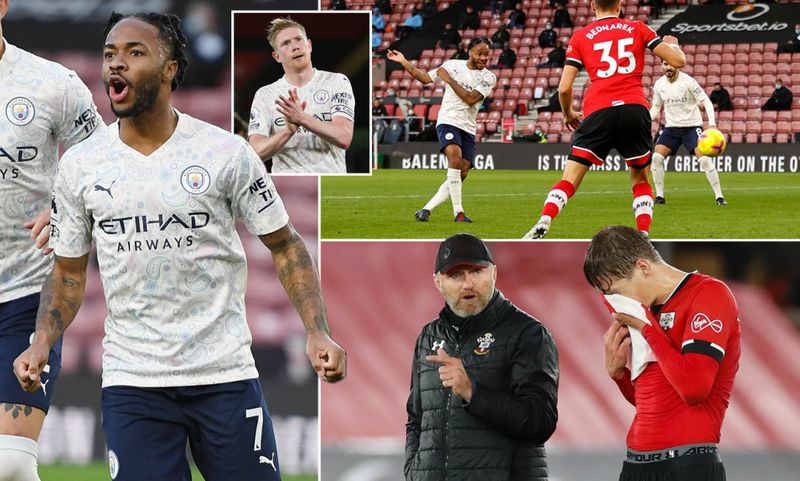 southampton vs man city (dailymail)