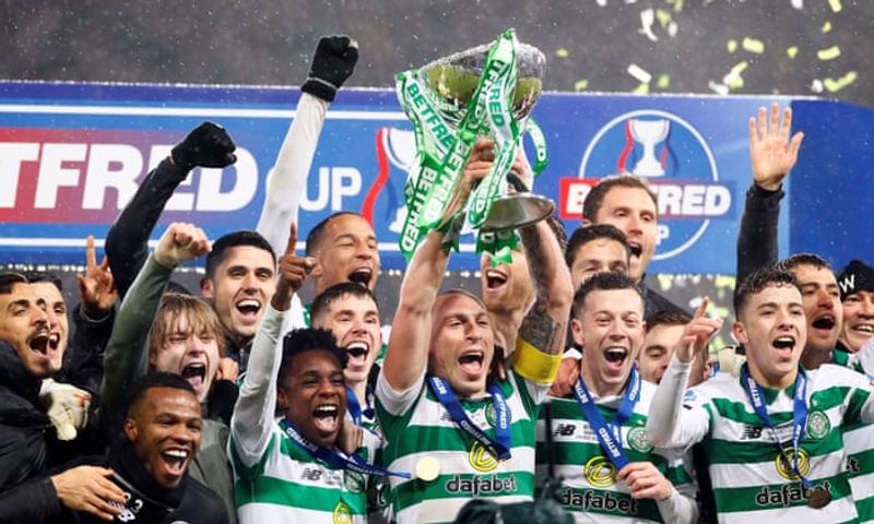 celtic juara piala skotlandia (guardian)