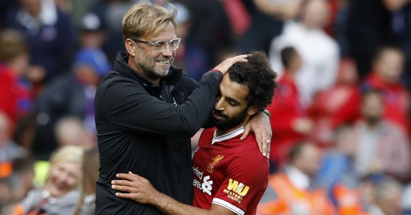 Jurgen Klopp -Mohamed Salah (teamtalk)