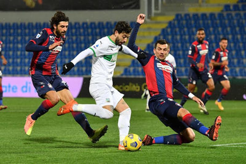 sassuolo vs crotone (ansa it)
