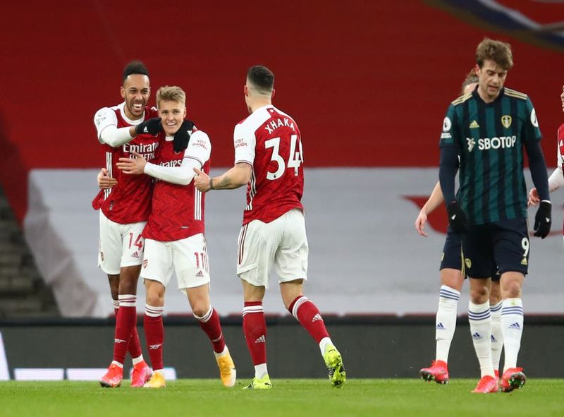 arsenal vs leeds (independent)