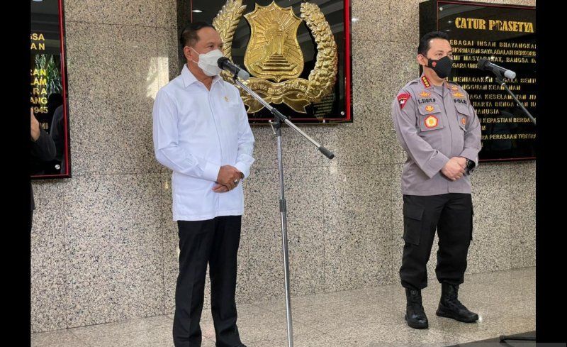 menpora dan kapolri
