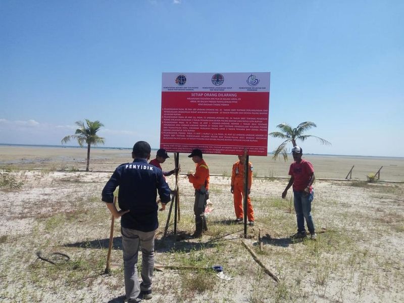 PN Belitung Vonis PT PAN Bayar Rp 1,15 Miliar untuk Kasus Reklamasi Tanpa Izin