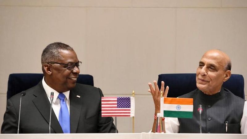 lloyd austin dan rajnath singh