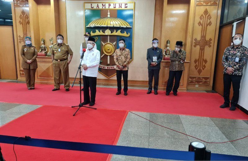 wapres ma'ruf -Lampung