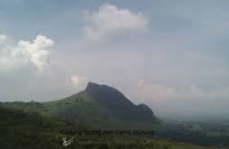 gunung api purba