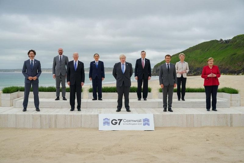 G7 leaders