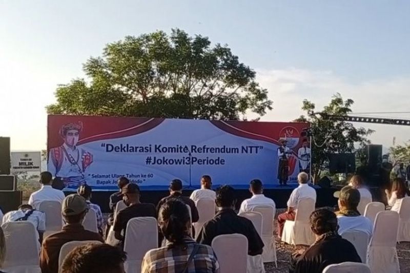 deklarasi referendum tiga periode
