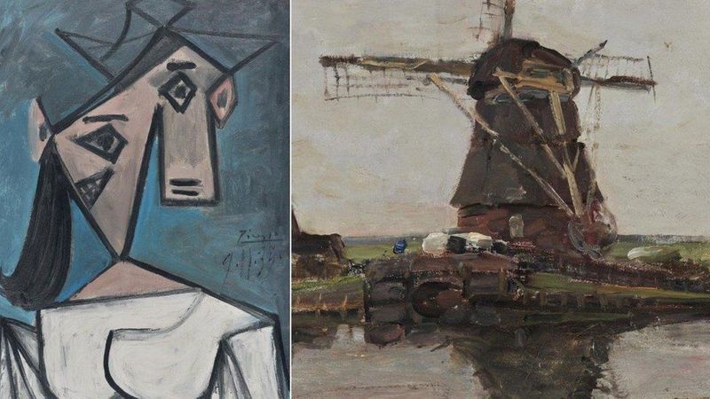 Lukisan Picasso Ditemukan di Athena Setelah 9 Tahun Dicur