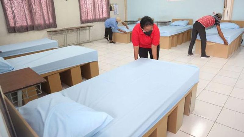 Sama Seperti di Jepang, Kasur Untuk Isolasi Mandiri di Surabaya Menggunakan ‘Kar