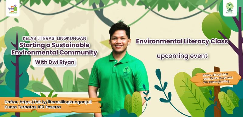 Yayasan Taman Baca Inovator Galakkan Konservasi Melalui Kelas Literasi Lingkunga