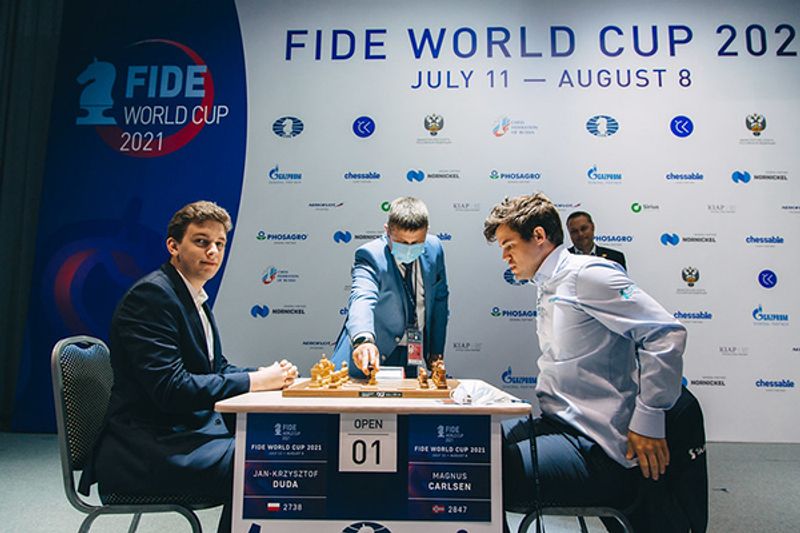 Duda vs magnus carlsen (ruchee ru)