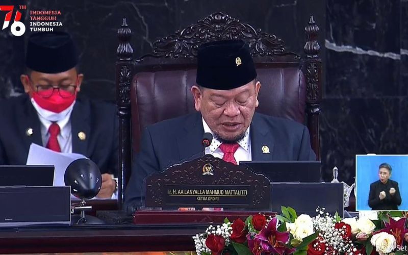 ketua dpd ri