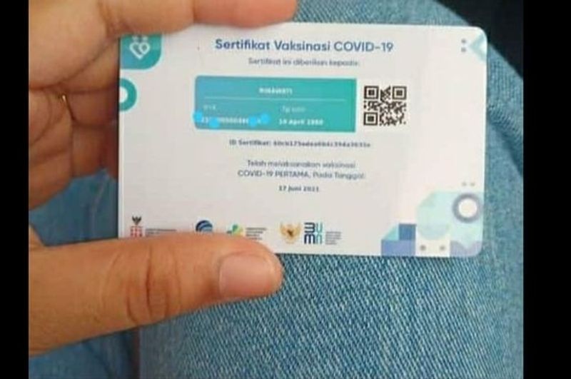 sertifikat vaksin covid-19