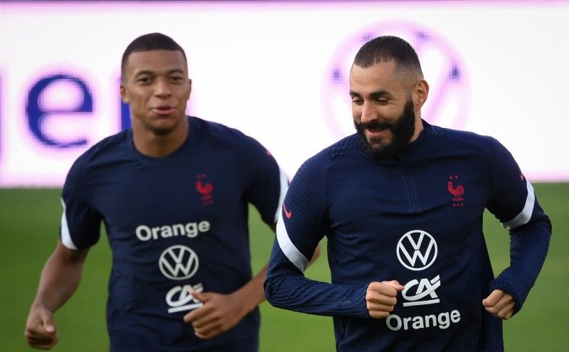 mbappe - benzema