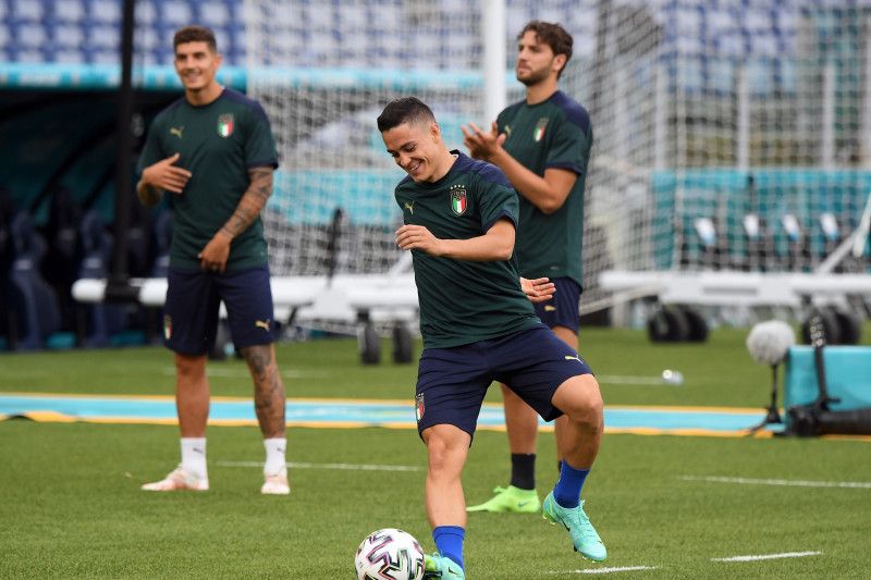 italia berlatih