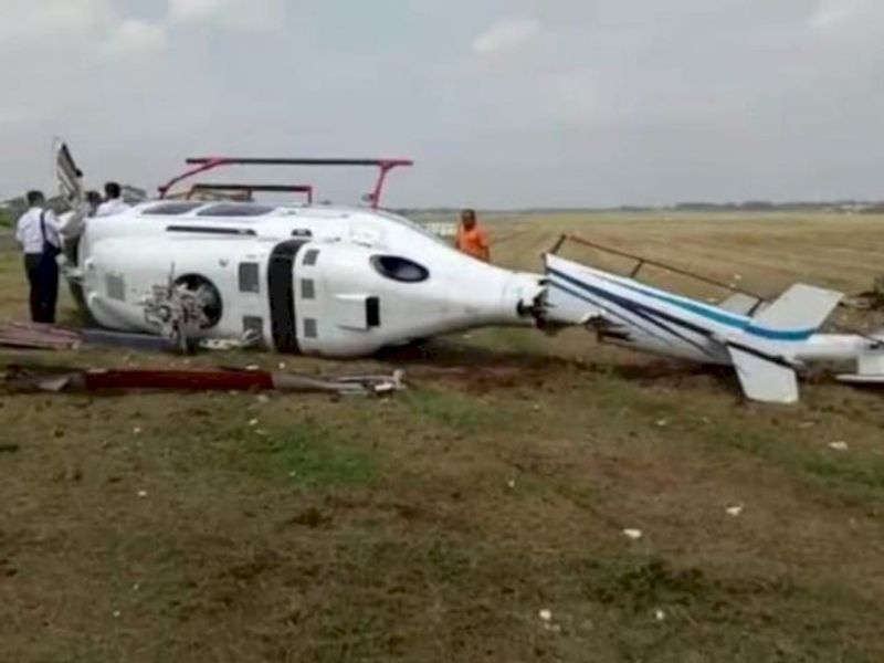 heli kecelakaan