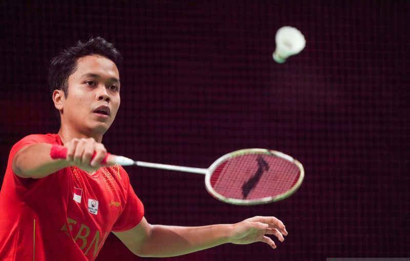 anthony ginting kalah