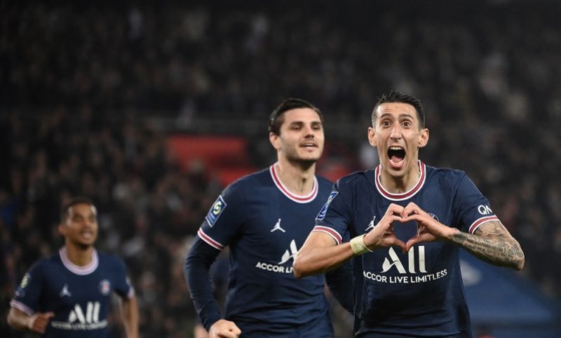 angel di maria - psg-lille