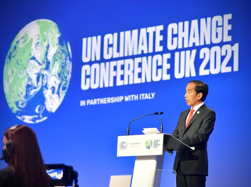 Di COP26 Glasgow, Presiden Jokowi Tegaskan Kerja Nyata Indonesia Bidang LHK