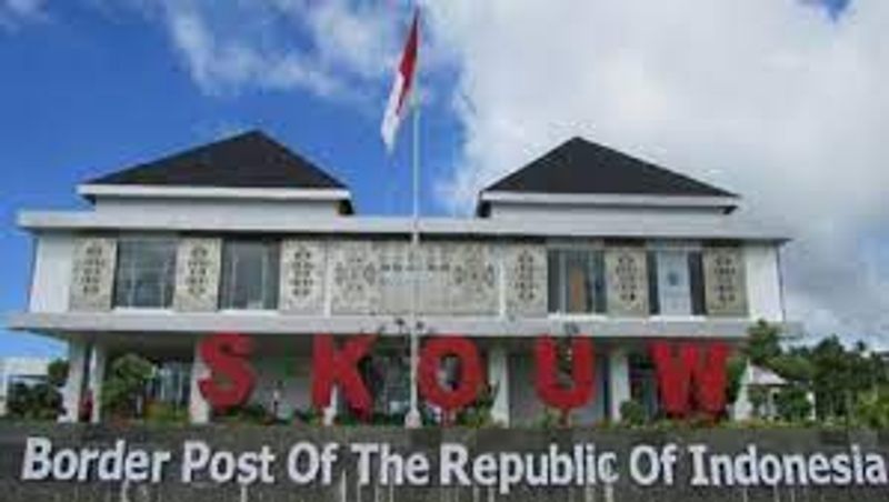 perbatasan ri png skouw