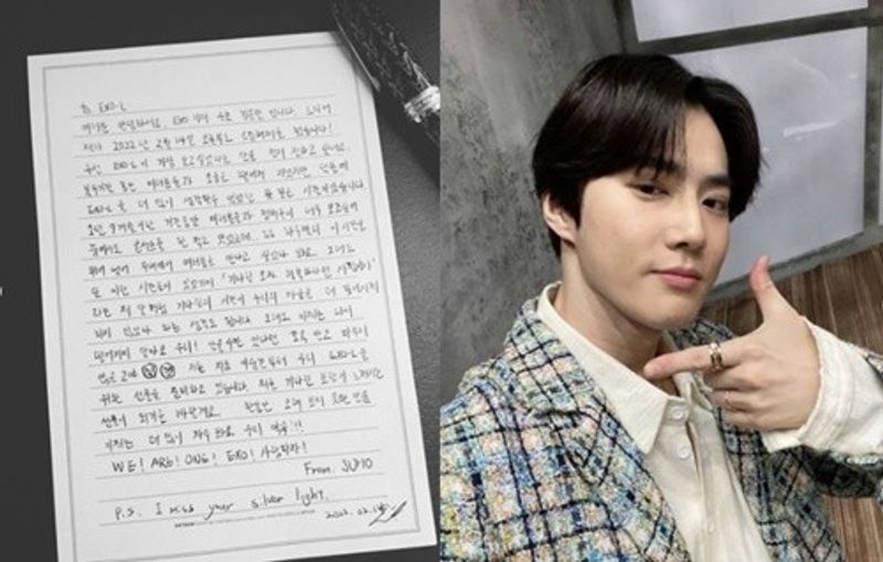 Suho EXO Tulis Surat Dengan Tulisan Tangan, Ungkap Sangat Merindukan EXO-L