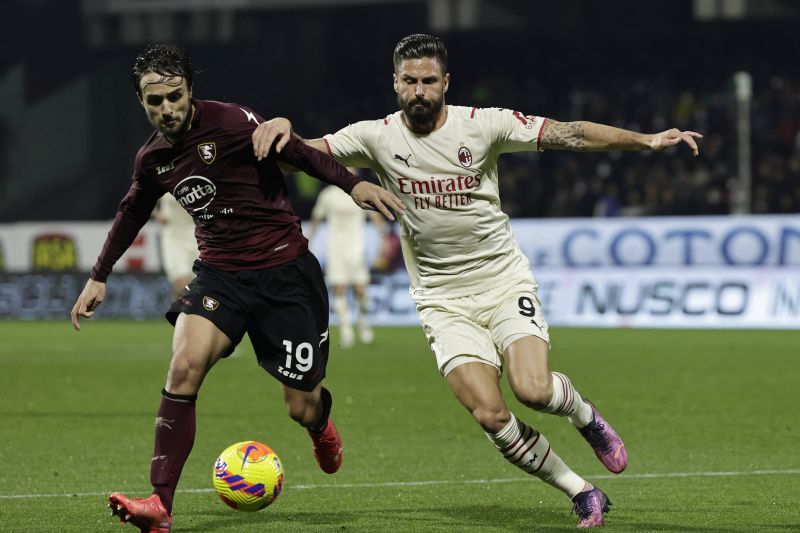 AC Milan vs salernitana