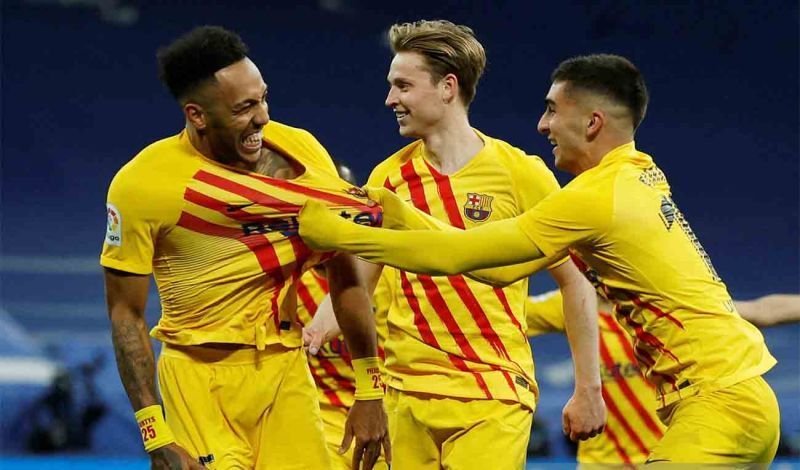 barcelona menang